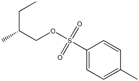 (-)-p-Toluenesulfonic acid (R)-2-methylbutyl ester 结构式