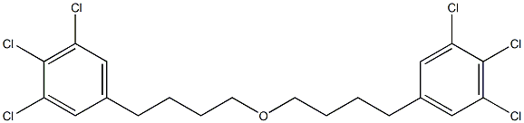 3,4,5-Trichlorophenylbutyl ether 结构式