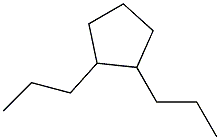 1,2-Dipropylcyclopentane 结构式