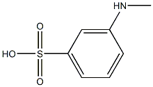 m-Methylaminobenzenesulfonic acid 结构式