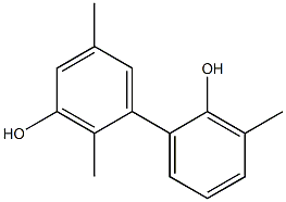 2,3',5-Trimethyl-1,1'-biphenyl-2',3-diol 结构式