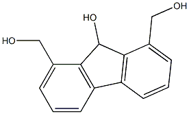 1,8-Bis(hydroxymethyl)-9H-fluoren-9-ol 结构式