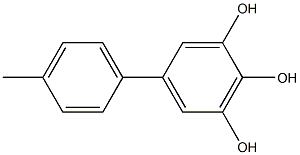 5-(4-Methylphenyl)benzene-1,2,3-triol 结构式