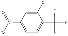 3-Chloro-4-trifluoromethyl-1-nitrobenzene 结构式