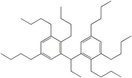 3,3'-Propylidenebis(1,2,5-tributylbenzene) 结构式