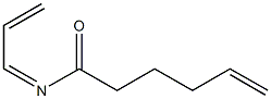 (Z)-N-(2-Propenylidene)-5-hexenamide 结构式