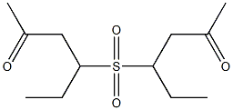 Ethyl(3-oxobutyl) sulfone 结构式