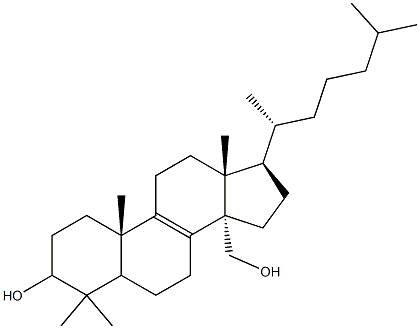 Lanost-8-ene-3,30-diol 结构式