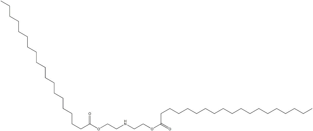 2,2'-Iminobis(ethanol nonadecanoate) 结构式