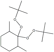 2,6-Dimethyl-1,1-bis(tert-butylperoxy)cyclohexane 结构式