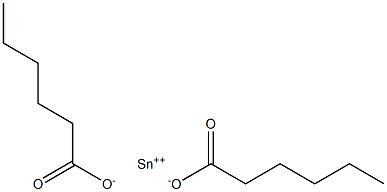 Bishexanoic acid tin(II) salt 结构式
