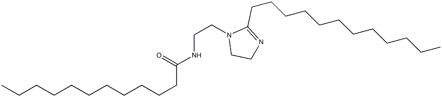 1-(2-Lauroylaminoethyl)-2-dodecyl-2-imidazoline 结构式