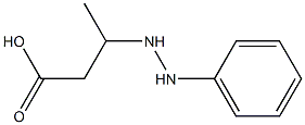 3-(2-Phenylhydrazino)butyric acid 结构式