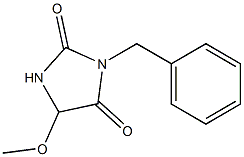 5-Methoxy-3-benzylimidazolidine-2,4-dione 结构式