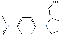 [2S,(-)]-1-(4-Nitrophenyl)-2-pyrrolidinemethanol 结构式