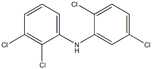 2,3-Dichlorophenyl 2,5-dichlorophenylamine 结构式