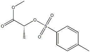 (R)-2-(Tosyloxy)propionic acid methyl ester 结构式