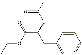 [R,(+)]-2-(Acetyloxy)-3-phenylpropionic acid ethyl ester 结构式