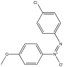 4-Methoxy-4'-chloroazoxybenzene 结构式