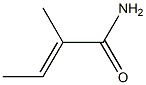 (E)-2-Methyl-2-butenamide 结构式