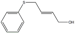 4-Phenylthio-2-buten-1-ol 结构式