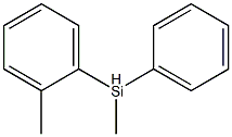 Methylphenyl(2-methylphenyl)silane 结构式