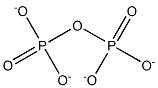Diphosphoric acid tetraanion 结构式