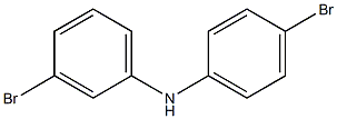 3-Bromophenyl 4-bromophenylamine 结构式