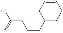 4-(3-Cyclohexenyl)butyric acid 结构式