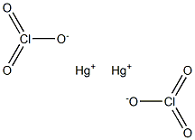 Dimercury(I) dichlorate 结构式