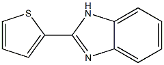 2-(Thiophen-2-yl)-1H-benzimidazole 结构式