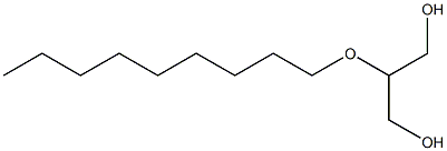 2-Nonyloxy-1,3-propanediol 结构式