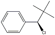 (+)-[(R)-1-Chloro-2,2-dimethylpropyl]benzene 结构式