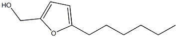 5-Hexylfuran-2-methanol 结构式