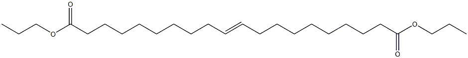 10-Icosenedioic acid dipropyl ester 结构式