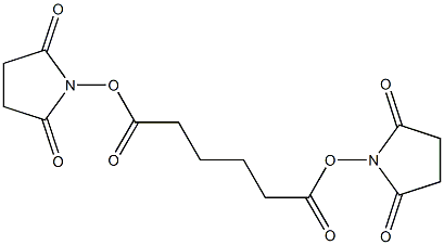 Adipic acid disuccinimidyl ester 结构式