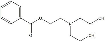 Benzoic acid 2-[bis(2-hydroxyethyl)amino]ethyl ester 结构式