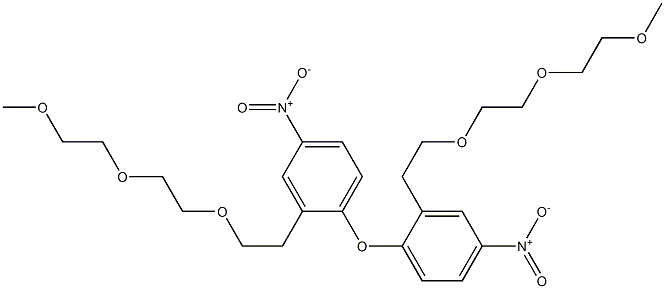 [2-[2-(2-Methoxyethoxy)ethoxy]ethyl](4-nitrophenyl) ether 结构式