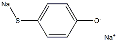 Sodium p-(sodiothio)phenolate 结构式