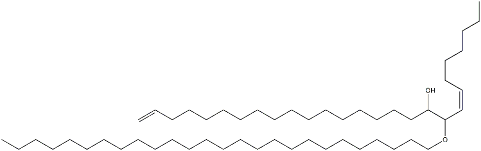 (Z)-19-(Hexacosyloxy)-1,20-heptacosadiene-18-ol 结构式