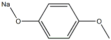 4-Methoxyphenoxysodium 结构式