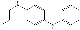 N-Propyl-N'-phenyl-p-phenylenediamine 结构式