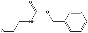 2-(Benzyloxycarbonylamino)acetaldehyde 结构式