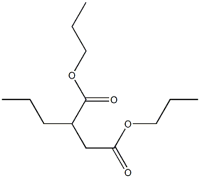 Pentane-1,2-dicarboxylic acid dipropyl ester 结构式