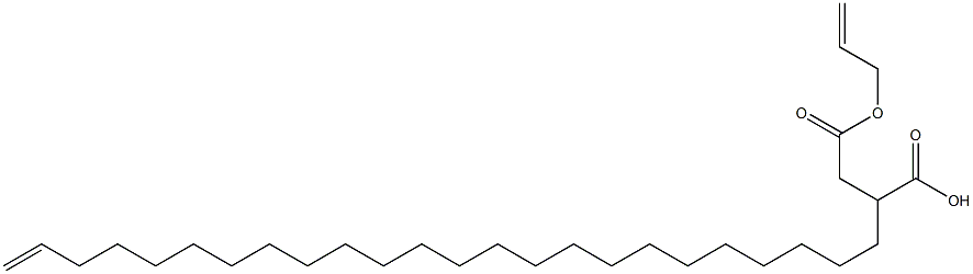 2-(23-Tetracosenyl)succinic acid 1-hydrogen 4-allyl ester 结构式