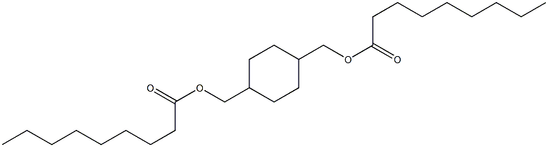 1,4-Cyclohexanedimethanol dinonanoate 结构式