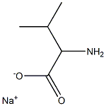 2-Amino-3-methylbutyric acid sodium salt 结构式