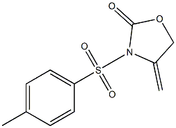 3-Tosyl-4-methyleneoxazolidine-2-one 结构式