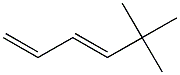 (E)-5,5-Dimethyl-1,3-hexadiene 结构式