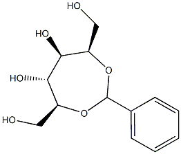 2-O,5-O-Benzylidene-L-glucitol 结构式